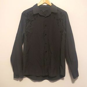 ❤️5/$15❤️Velvet detail button shirt